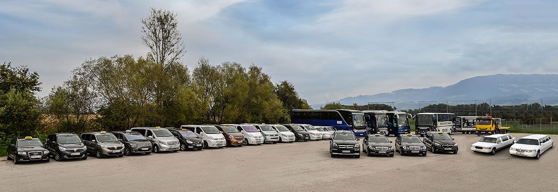 Unsere Taxi- und Busflotte